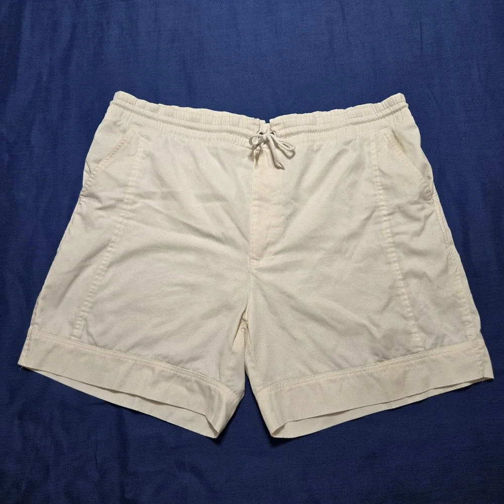 Christian Dior Monsieur Swim Trunks Mens Large Off White Vintage 80,s Shorts
